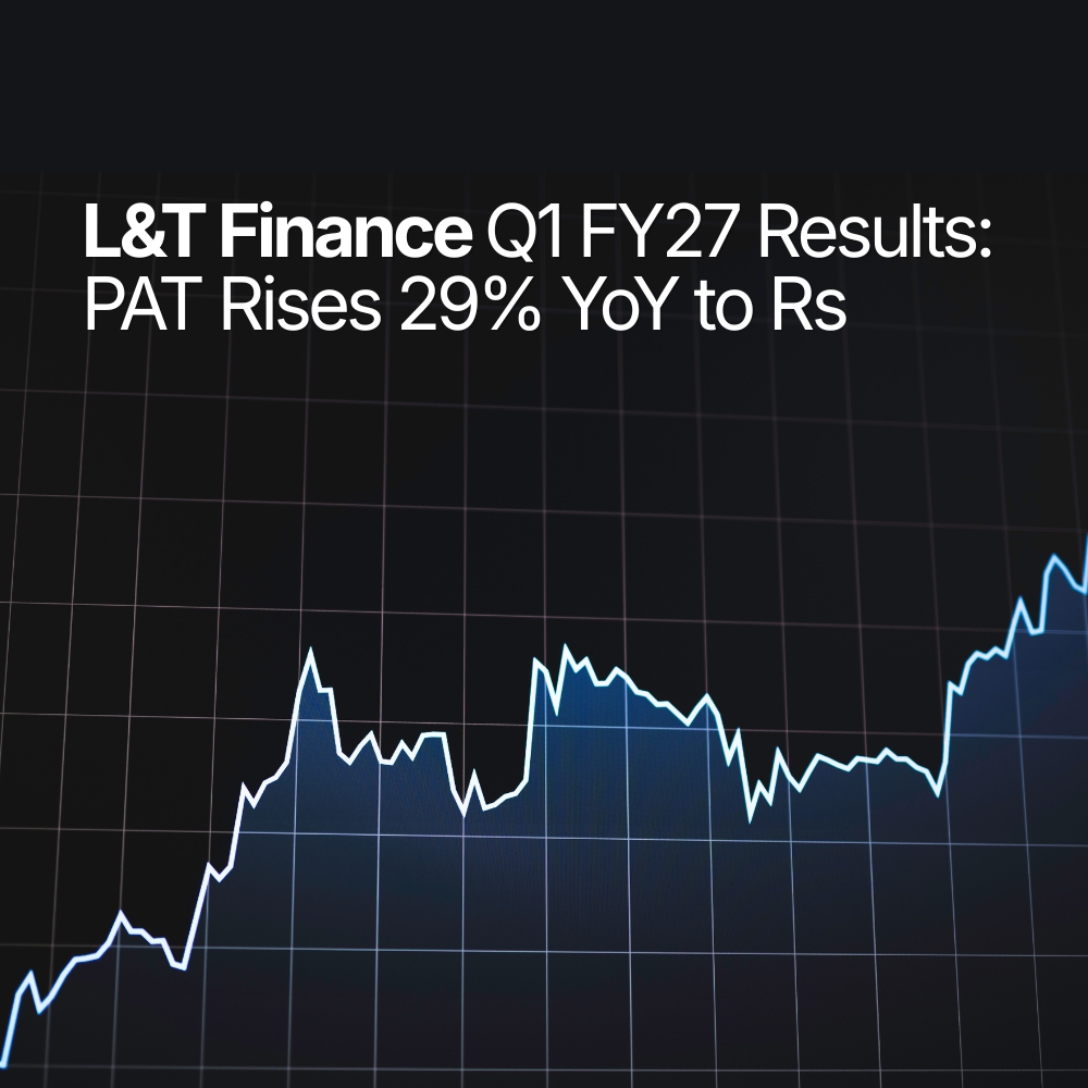 L&T Finance Q1 FY27 Results: PAT Rises 29% YoY to Rs